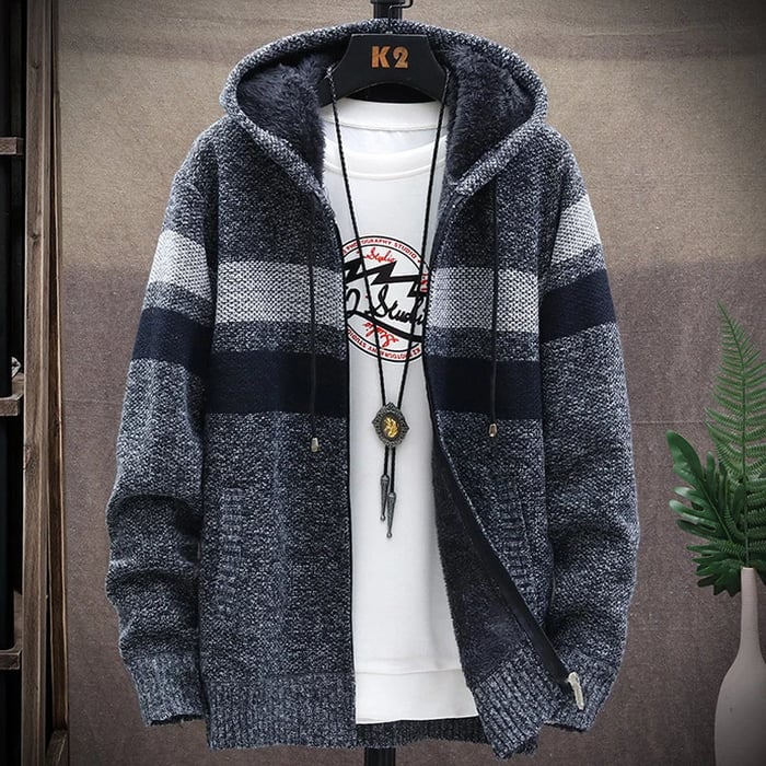 Harrison - Sudadera con capucha moderna para hombres