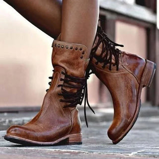 Vera | Elegantes Botas de Cuero