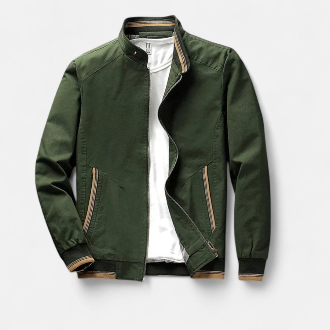 Orlando | Chaqueta bomber de algodón de diseño clásico