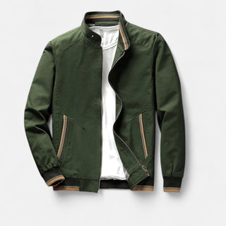 Orlando | Chaqueta bomber de algodón de diseño clásico