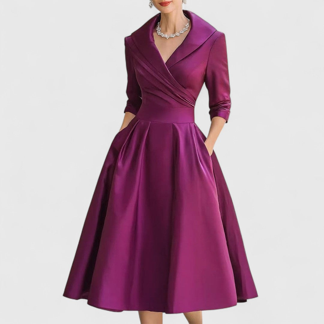 Marley Quinn | Vestido Midi Elegante