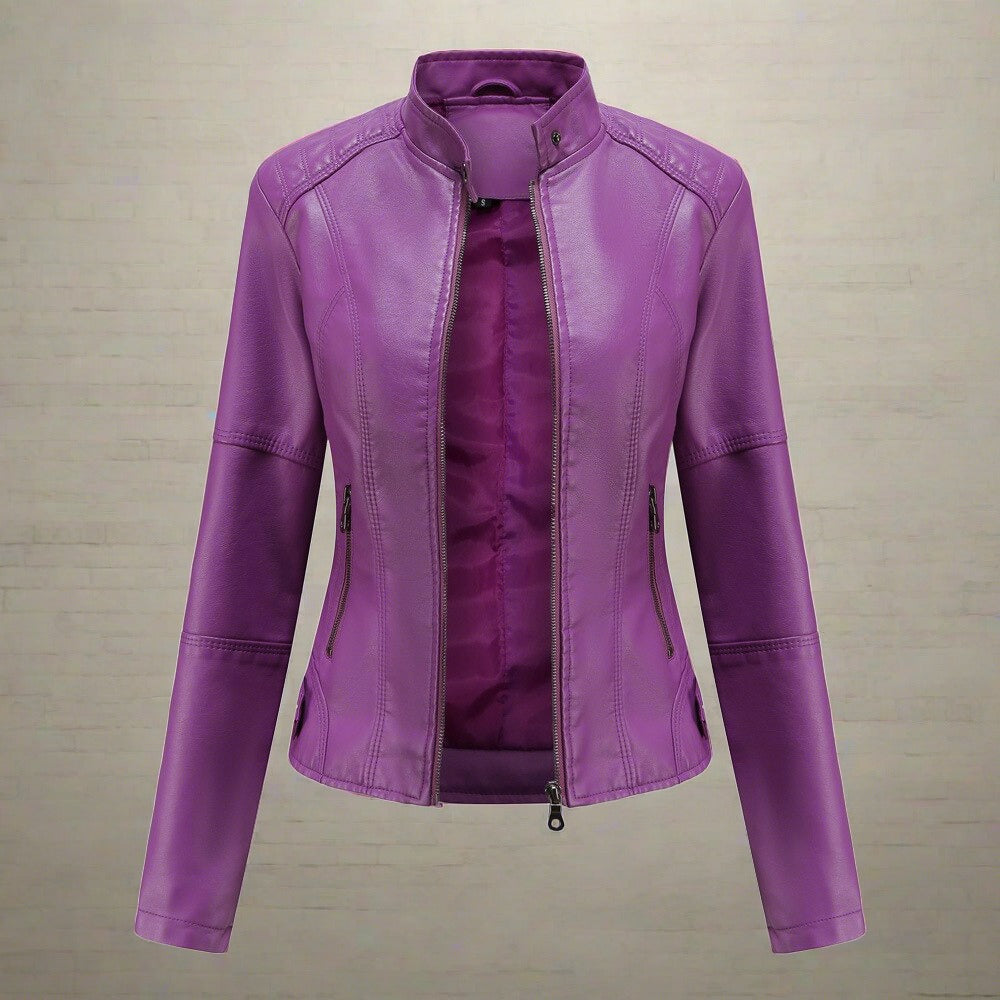 Amario Invierno | Chaqueta de Cuero Femenina – Diana
