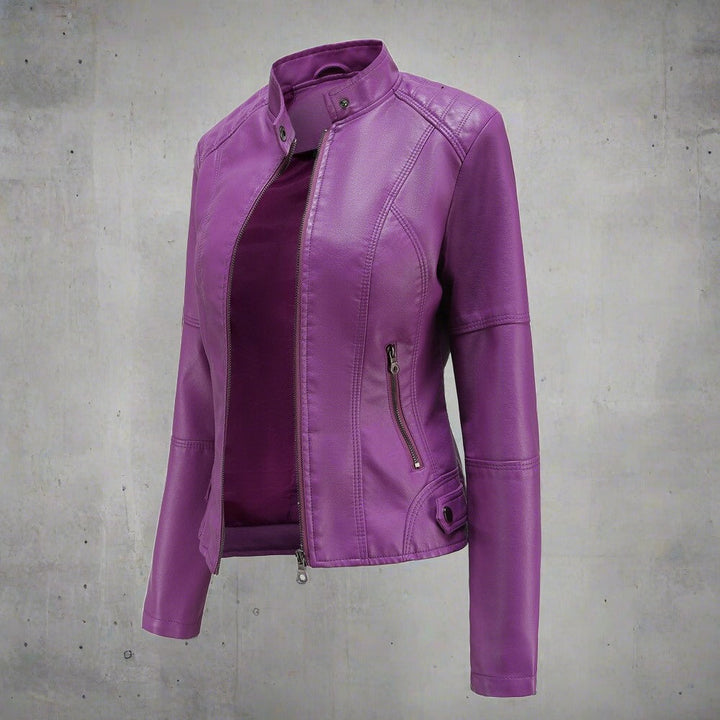 Amario Invierno | Chaqueta de Cuero Femenina – Diana