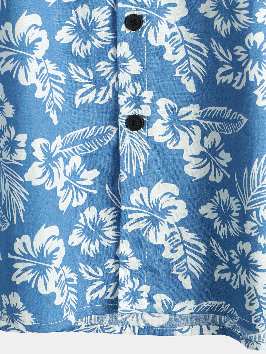 Camiseta hawaiana de manga corta con diseño floral