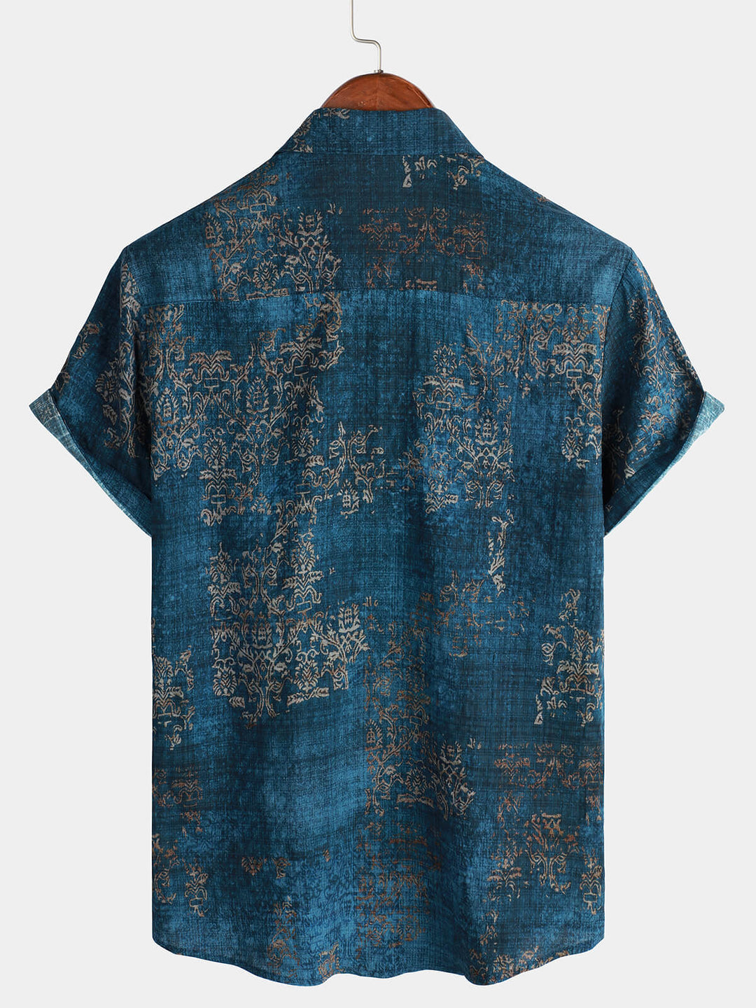 Camisa de Hombre Elegante de Manga Corta