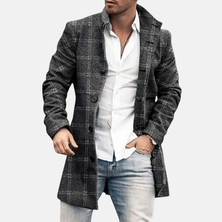 Josh | Elegante Abrigo de Otoño