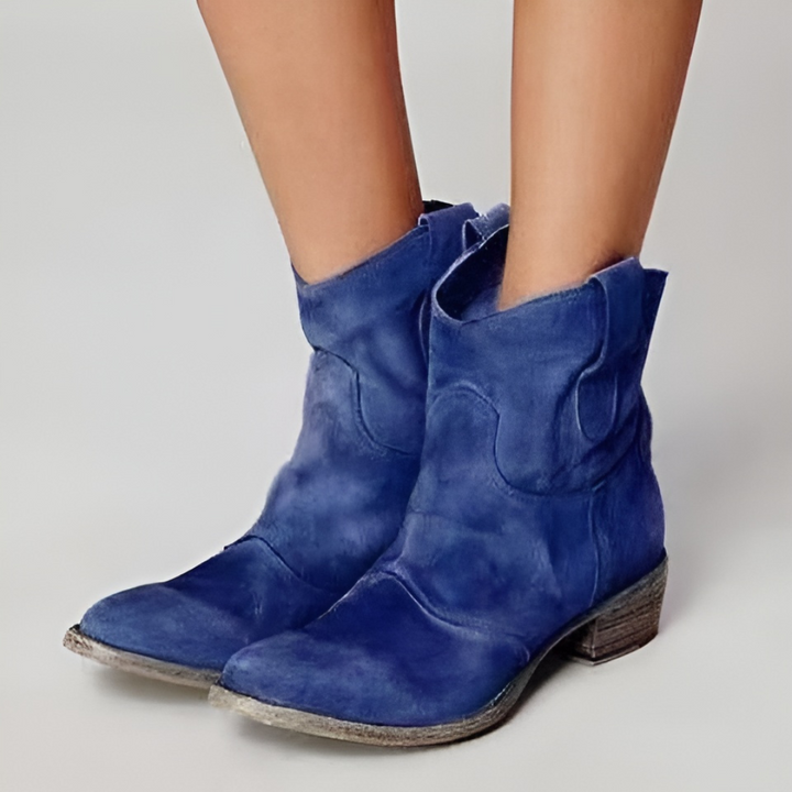 Kelly | Chic Suede Ankle Boots