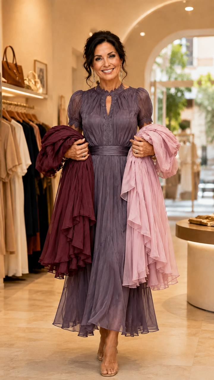 María | Vestido Elegante que Estiliza