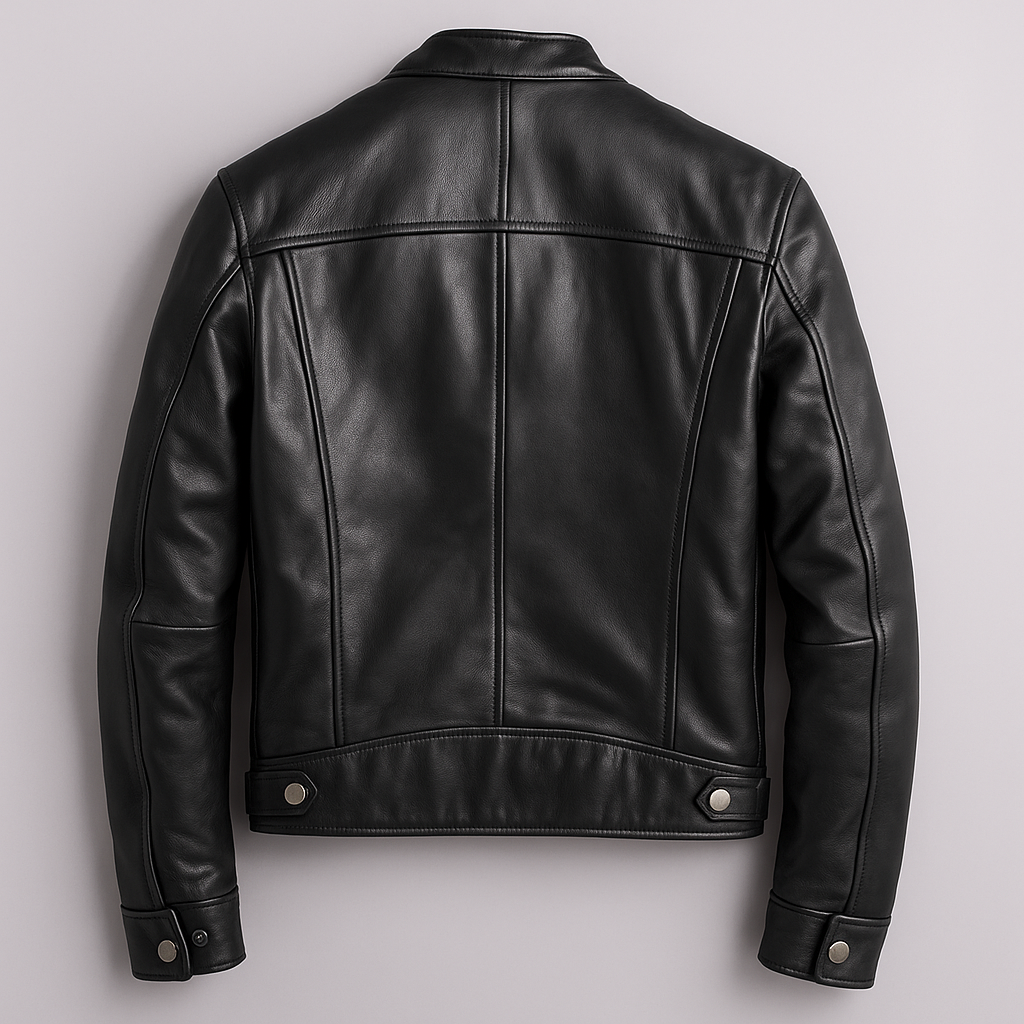 Enrique | Chaqueta de Cuero Retro