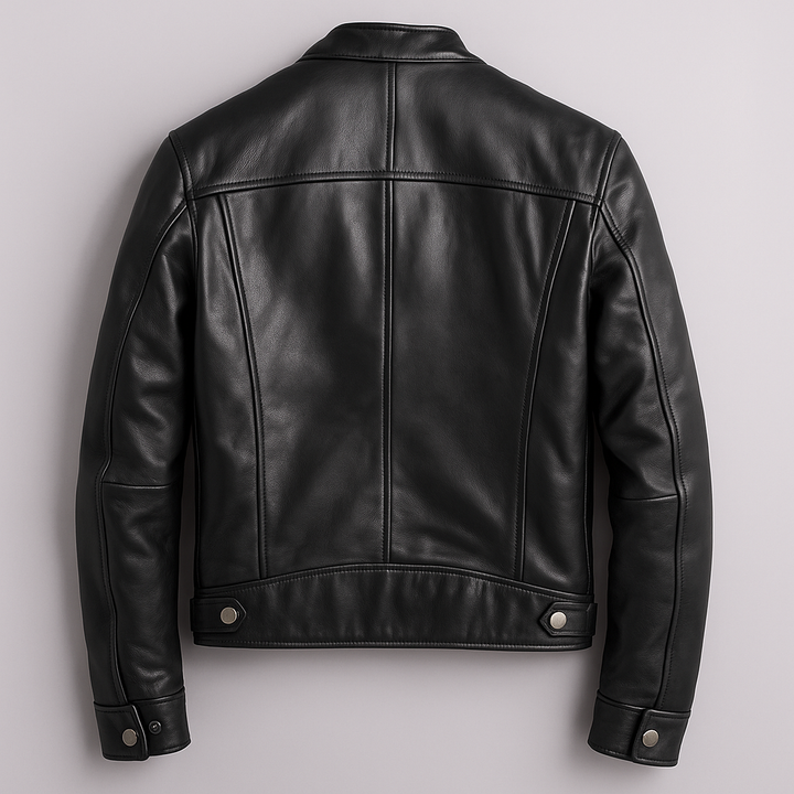 Enrique | Chaqueta de Cuero Retro
