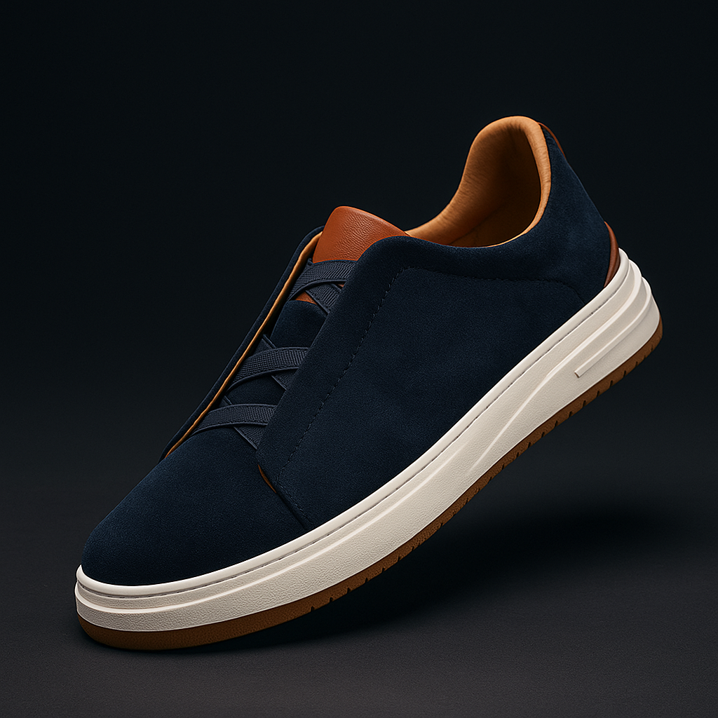 Zapatillas Casual Lupo de Cuero de Vaca