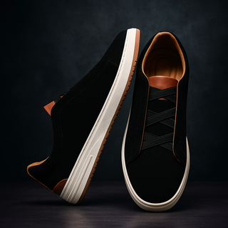 Zapatillas Casual Lupo de Cuero de Vaca