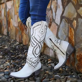 Jessy | Botas Altas Estilo Oeste