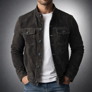 Roberto| Sofisticada chaqueta de ante