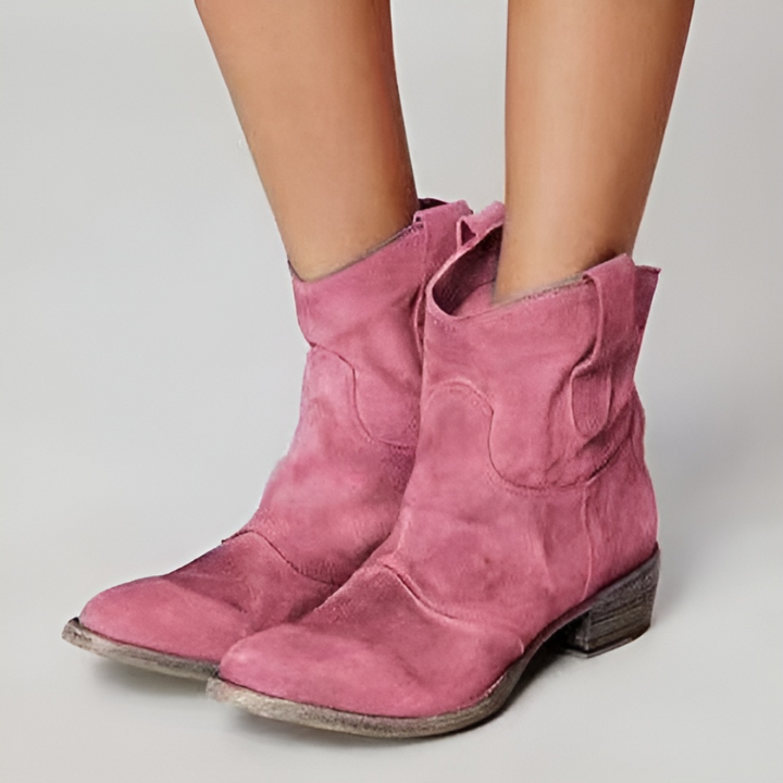 Kelly | Chic Suede Ankle Boots