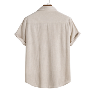 Camiseta de Manga Corta con Botones