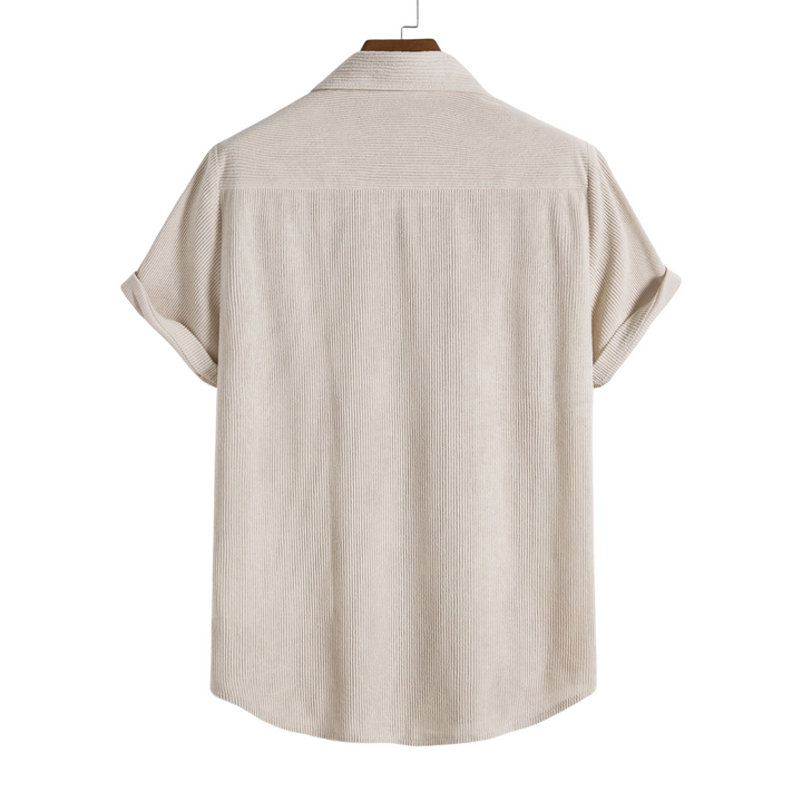 Camiseta de Manga Corta con Botones