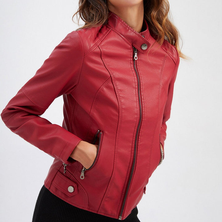 Amario Invierno | Chaqueta de Cuero Femenina – Diana