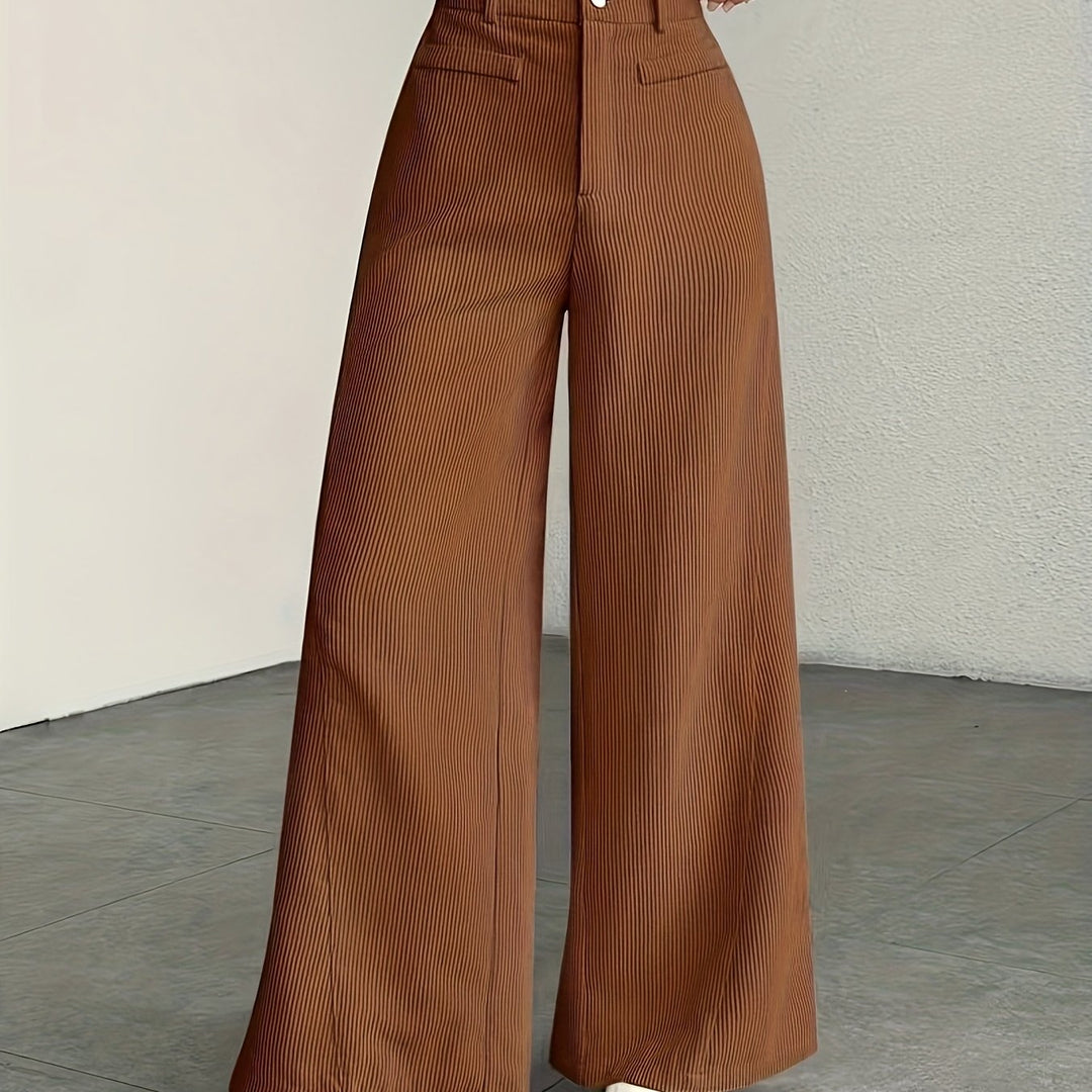 Greta | Pantalón de pana de pierna ancha