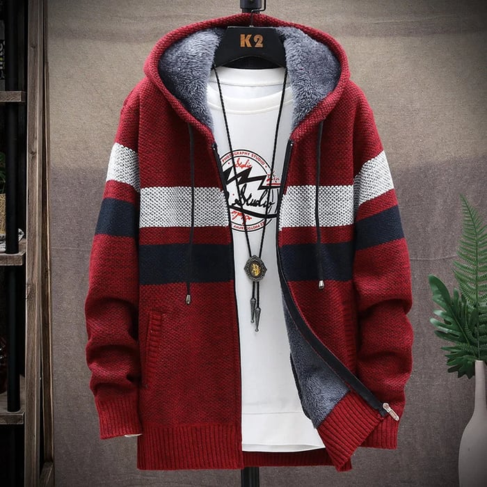 Harrison - Sudadera con capucha moderna para hombres