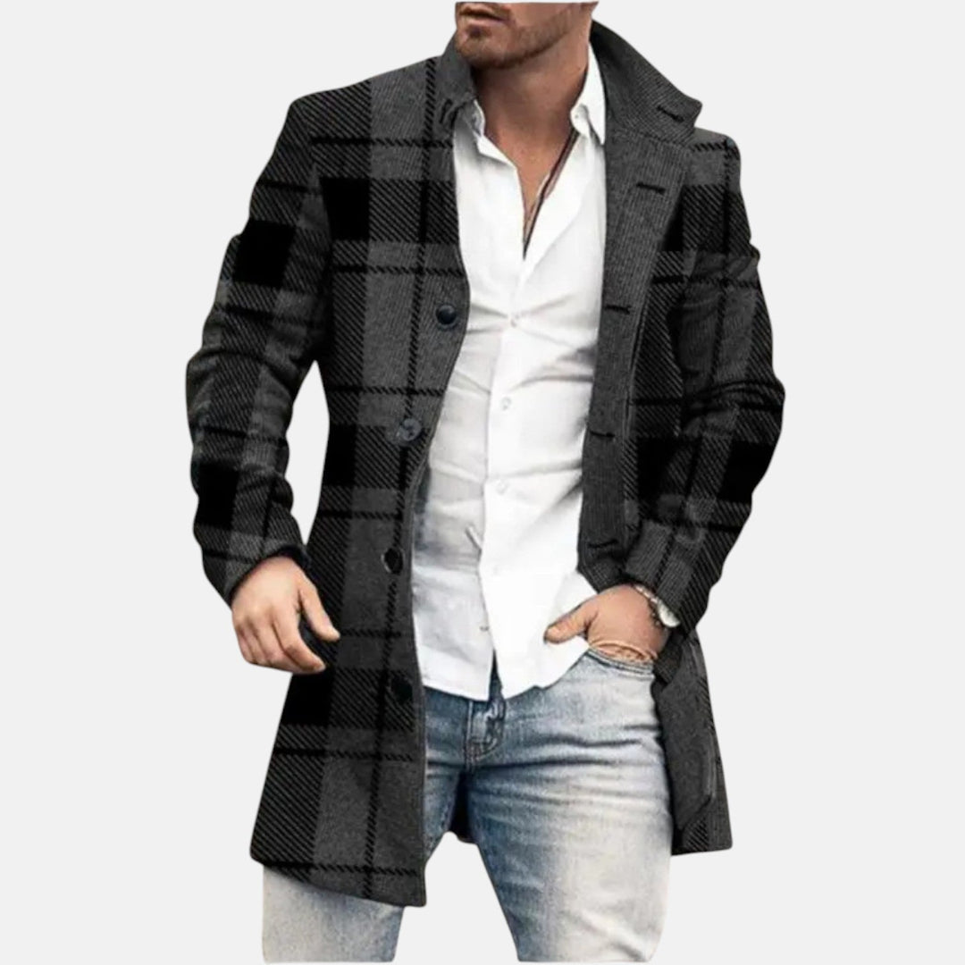 Josh | Elegante Abrigo de Otoño