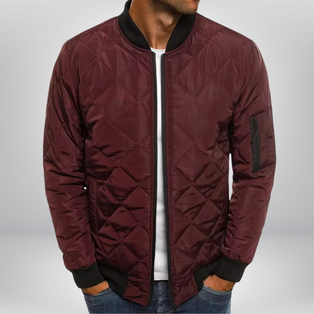 William - Chaqueta Bomber Premium Acolchada