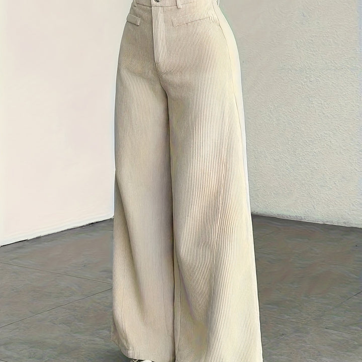 Greta | Pantalón de pana de pierna ancha