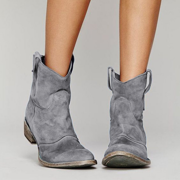 Laura | Elegantes Botines de Ante