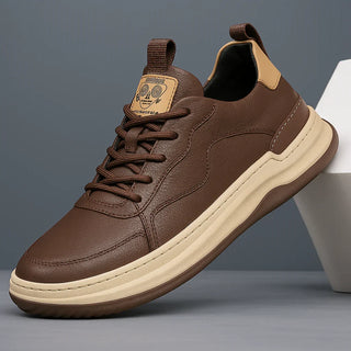 Nobile Zapatilla Estilo Cuero Italiano