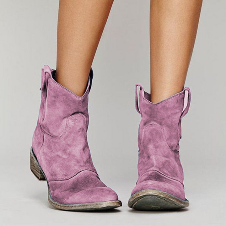Laura | Elegantes Botines de Ante