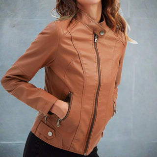 Amario Invierno | Chaqueta de Cuero Femenina – Diana