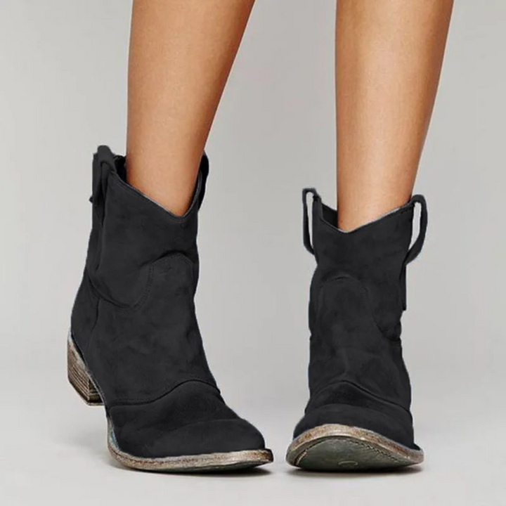 Laura | Elegantes Botines de Ante