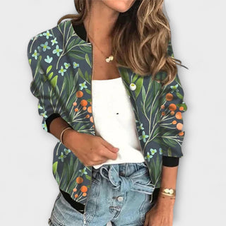 Amario Invierno | Aurora – Chaqueta con cremallera estampada