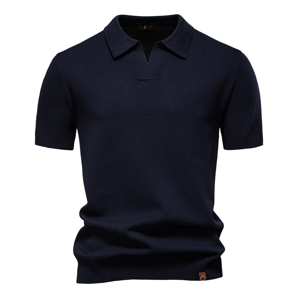 Elegance Polo | Lightweight Open-Collar Polo Shirt