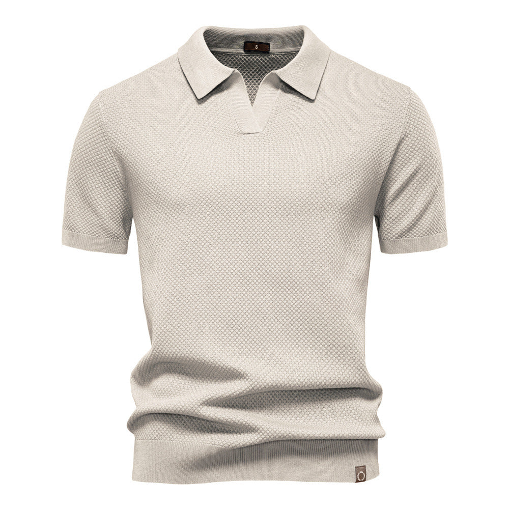 Elegance Polo | Lightweight Open-Collar Polo Shirt