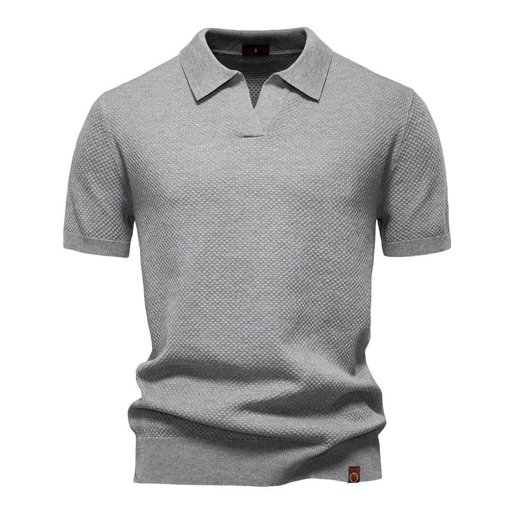 Elegance Polo | Lightweight Open-Collar Polo Shirt