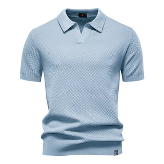 Elegance Polo | Lightweight Open-Collar Polo Shirt
