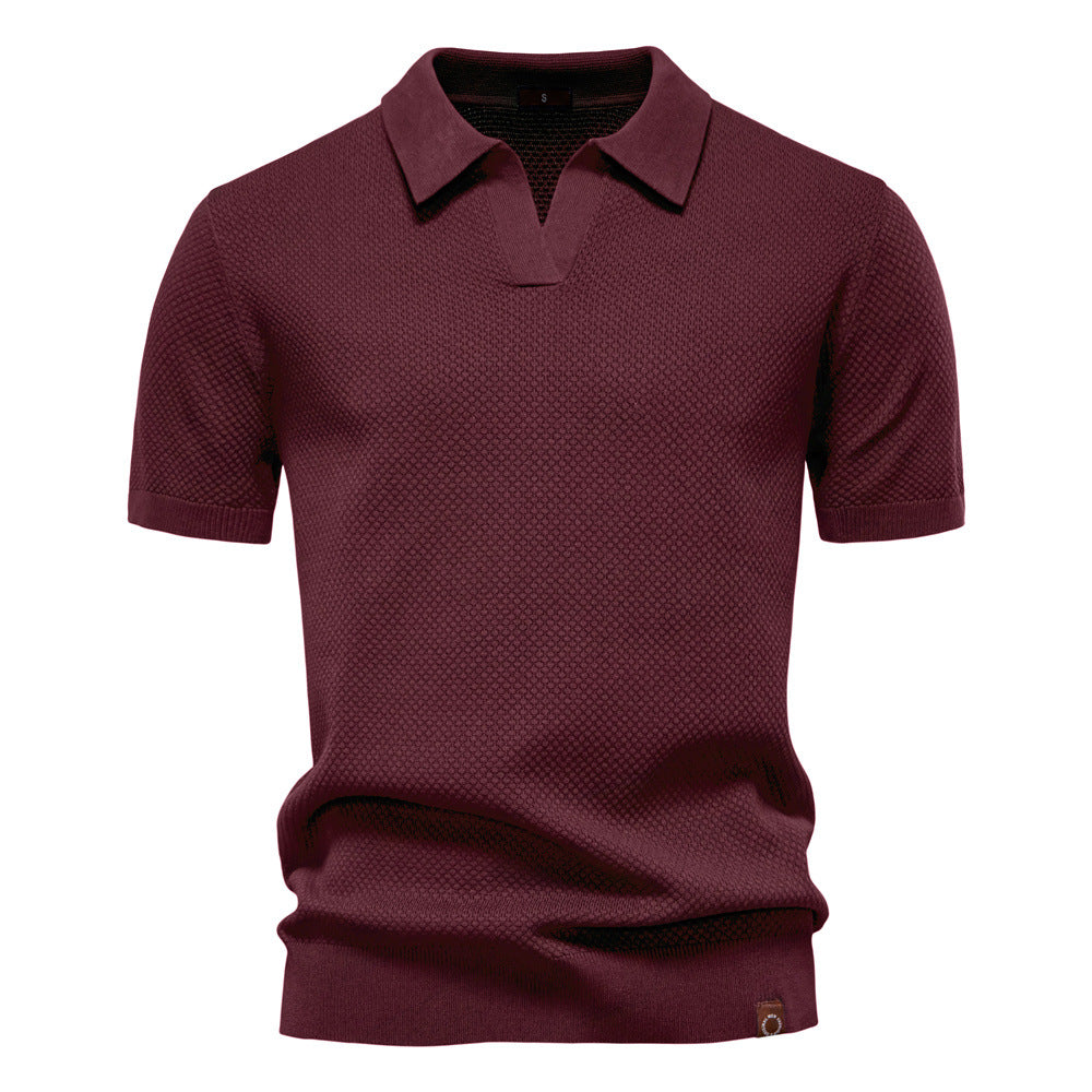 Elegance Polo | Lightweight Open-Collar Polo Shirt