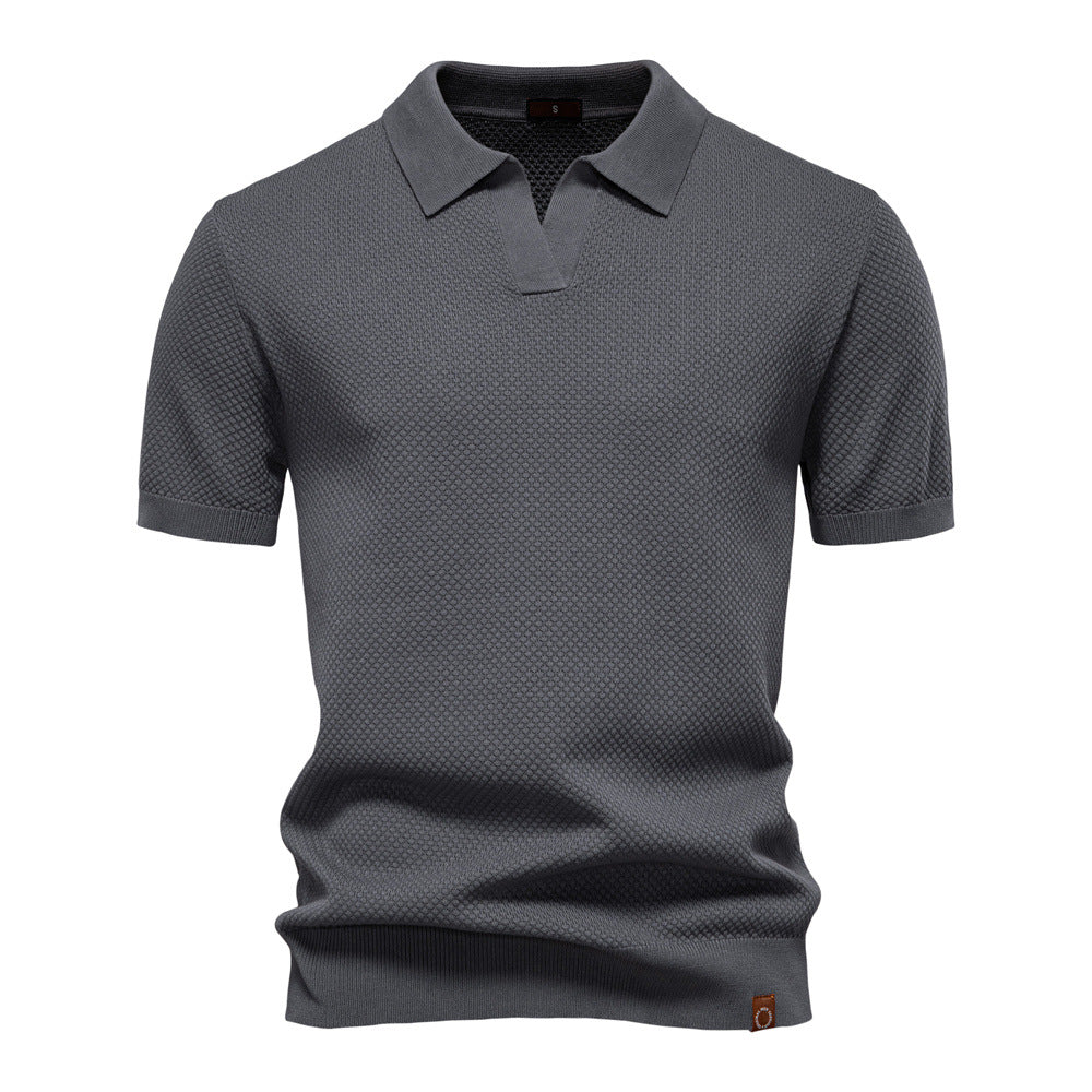 Elegance Polo | Lightweight Open-Collar Polo Shirt