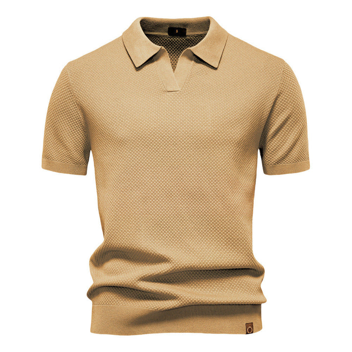 Elegance Polo | Lightweight Open-Collar Polo Shirt