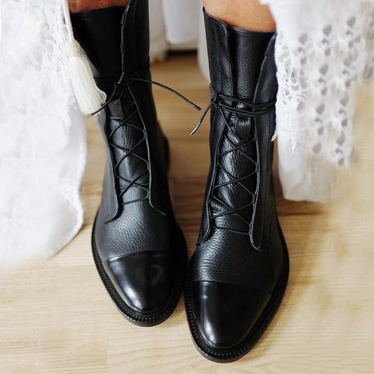 Camilla | Elegantes y cómodas botas de cuero