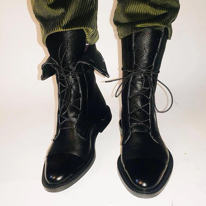 Christina | Elegantes y cómodas botas de cuero