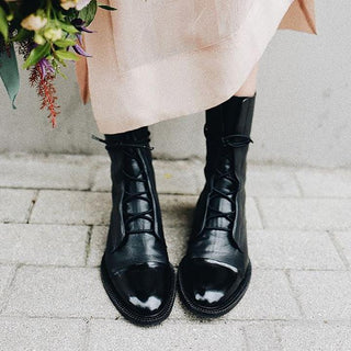 Christina | Elegantes y cómodas botas de cuero