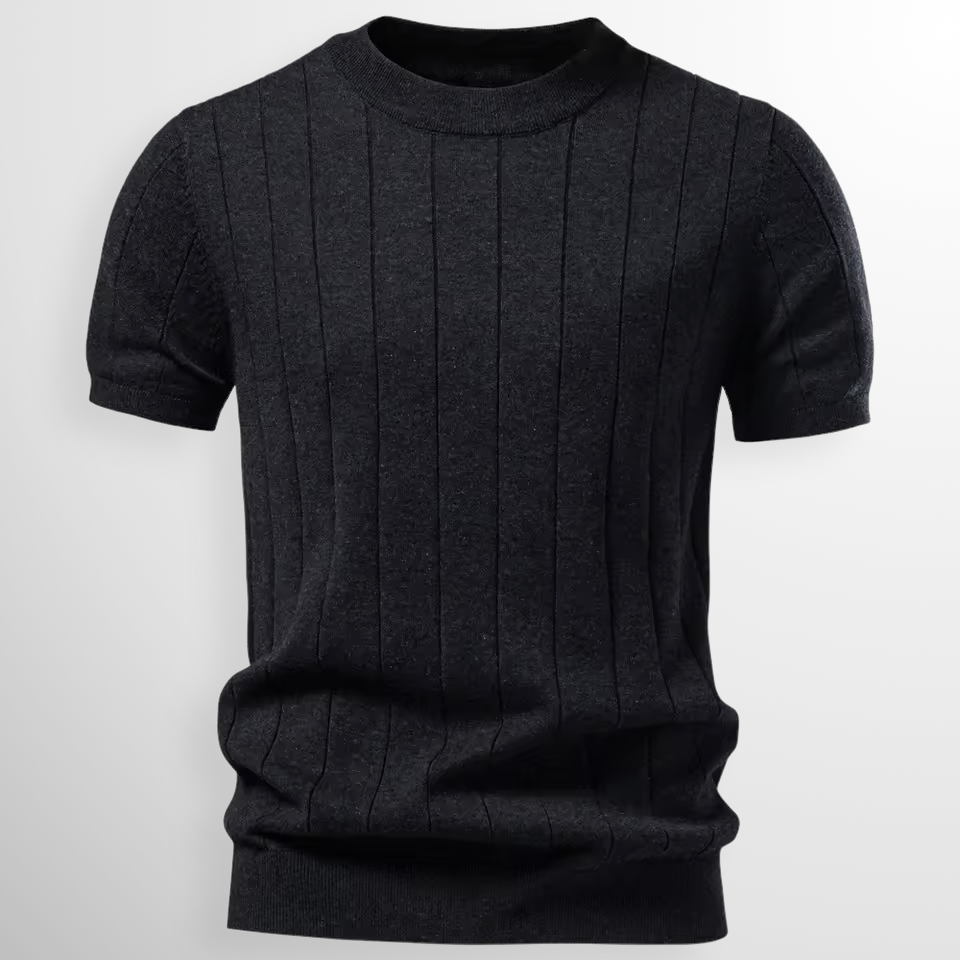 Amario | Luxe Ribbed T-Shirt