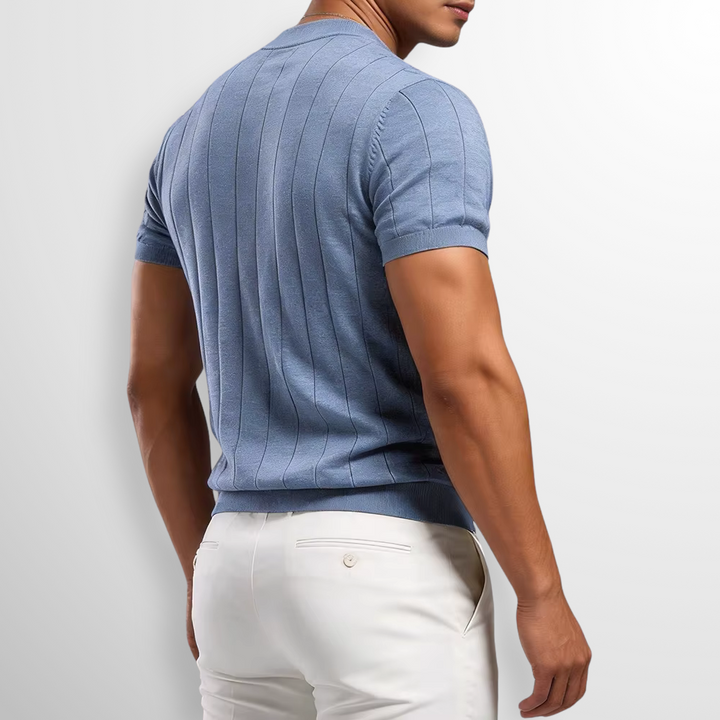 Amario | Luxe Ribbed T-Shirt