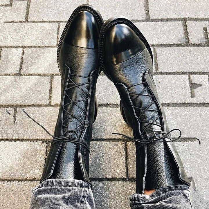 Camilla | Elegantes y cómodas botas de cuero