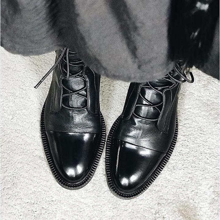 Christina | Elegantes y cómodas botas de cuero