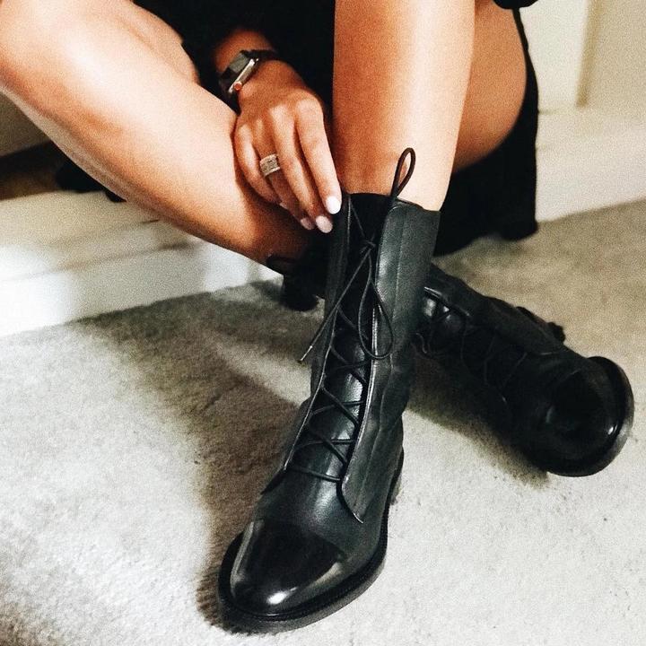Camilla | Elegantes y cómodas botas de cuero