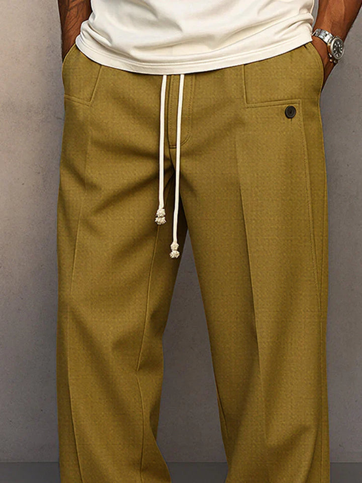 ARVID | Pantalones Casual de Tela
