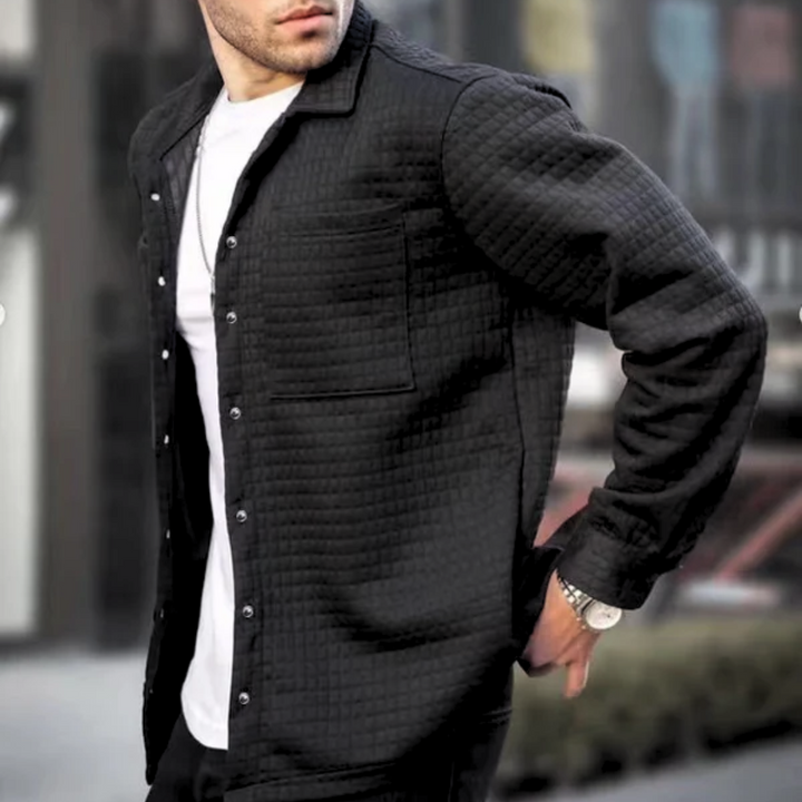 Carlos - Chaqueta Casual Elegante con Diseño Acolchado